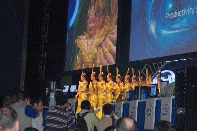 Dancers at the IDF Forum 