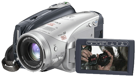 Canon HV20 camcorder