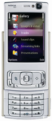 Nokia N95 - primary slider
