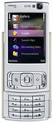 Nokia N95 - primary slider