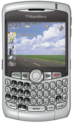 RIM BlackBerry Curve - front