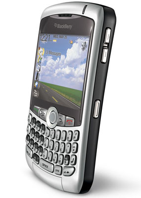 RIM BlackBerry Curve - side