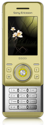 Sony Ericsson 'Spring Yellow' S500