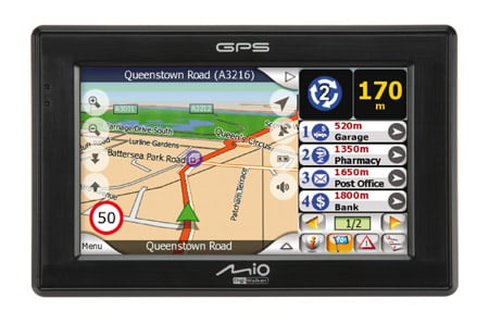 Mio C320 personal navigation device