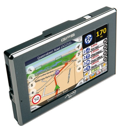 Mio C520 personal navigation device