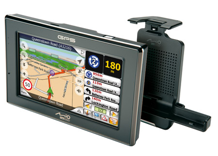 Mio C520t personal navigation device