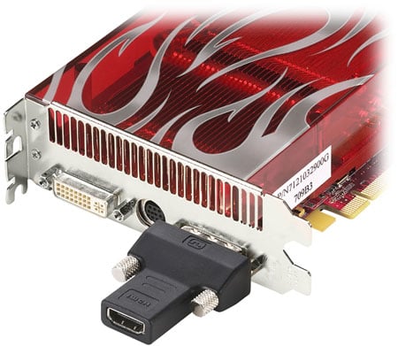 AMD ATI Radeon HD 2900 XT - HDMI dongle