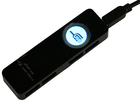 Brando iPod Shuffle-like Slim USB hub