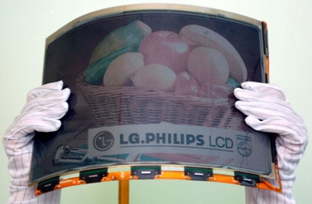LG.Philips' colour 14.1in e-paper display