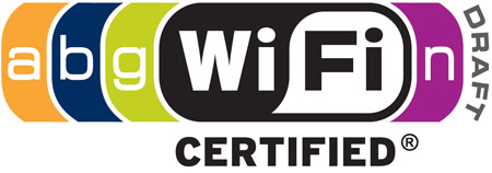 Wi-Fi Alliance 802.11a/b/g/n certification logo