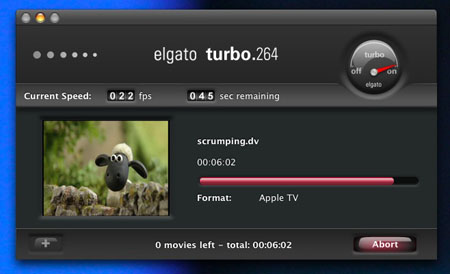 Elgato’s Turbo.264 application