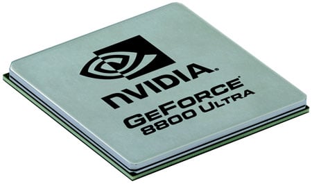 Nvidia GeForce 8800 Ultra GPU