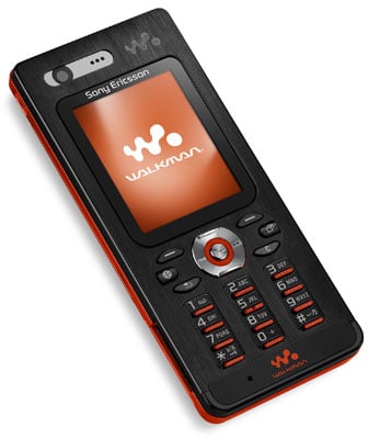 Sony Ericsson W880 - front view