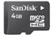 SanDisk 4GB Micro SDHC