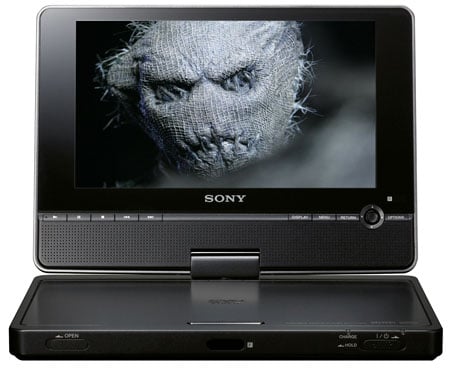 Sony DVPFX850 portable DVD player - Doctor Who image courtesy BBC