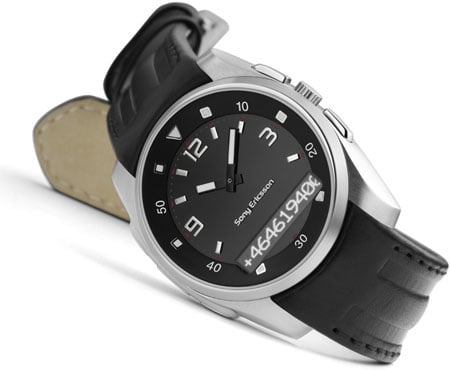 Sony Ericsson MBW-150 Bluetooth watch