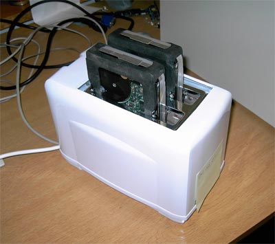 Is it a toaster? Is it a NAS? Too many questions...