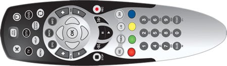 TVonics DVR-250 - the remote control