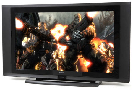 Evesham 26in Alqemi VX HD TV (image from Gears of War for the Xbox 360)