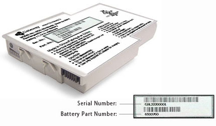 Gateway battery recall details