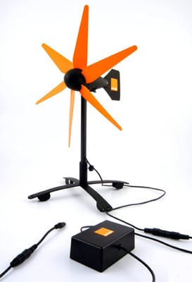 Gotwind's Orange wind-powered phone charger