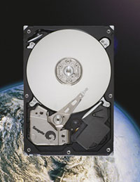 Seagate Barracuda in orbit