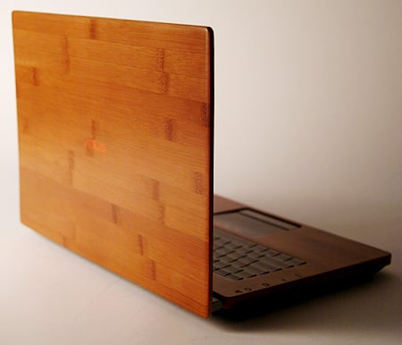 Asus EcoBook wood-covered laptop