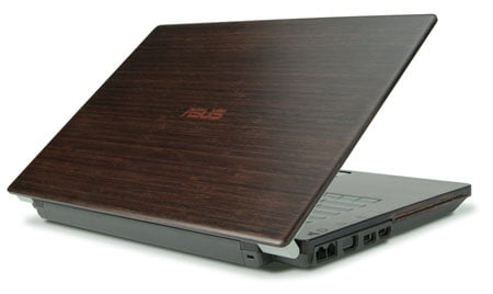 Asus EcoBook wood-covered laptop