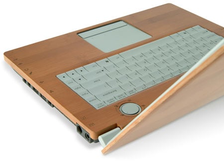 Asus EcoBook wood-covered laptop