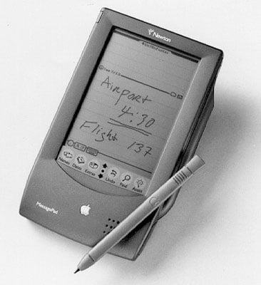 Панель сообщений Apple Newton