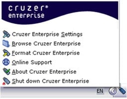 SanDisk Cruzer Enterprise software