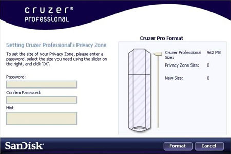 SanDisk Cruzer Pro software