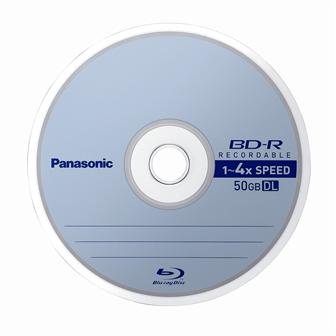 Panasonic 4x BD-R disc