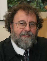 Properly bearded, Defra's new chief scientific advisor, Dr. Robert Watson