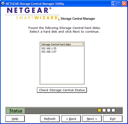 Netgear Storage Central Turbo SC101T software