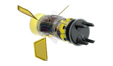 A picture of Taser's new electric shock shotgun shell