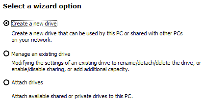 Netgear Storage Central Turbo SC101T software