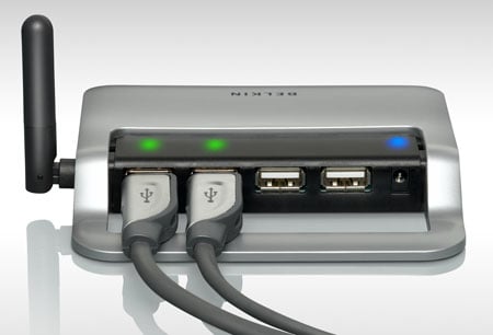 Belkin unveils Wireless USB hub The Register