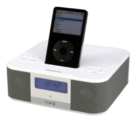Logic3 i-Station IS10 iPod alarm clock (iPod not included)