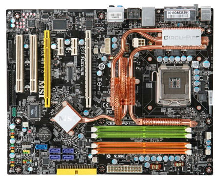 MSI Platinum with a Core 2 Extreme QX6800