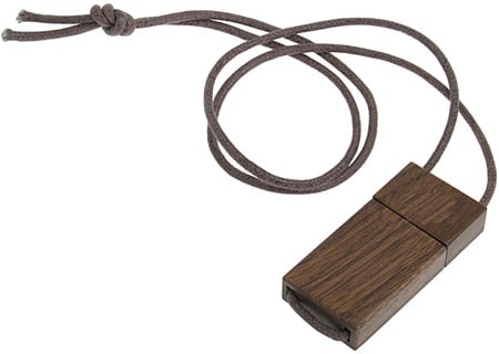 Wooden USB Memory Strap