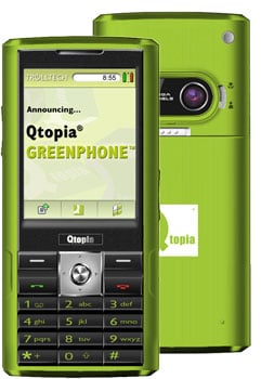 Picture of the Greenphone.