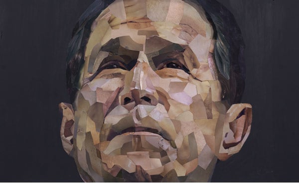 Jonathan Yeo's portrait of George Bush