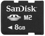 SanDisk 8GB M2 card