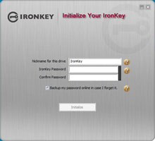 IronKey software