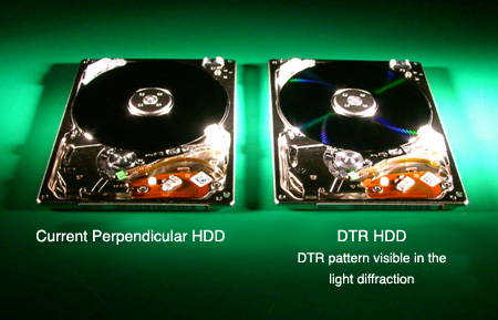 Toshiba Discrete Tracks Recording