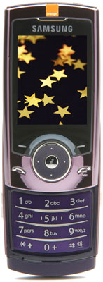 Orange's purple Samsung U600