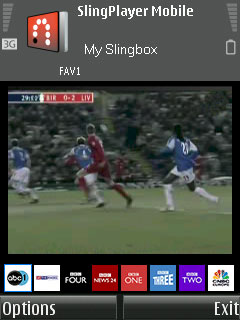 SlingPlayer Mobile for S60