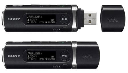 Sony NWD-B105 MP3 player in black