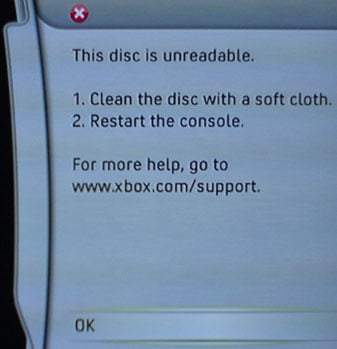Nuttig Soms Verleden Unreadable Disk - Xbox 360 problem | Smogon Forums